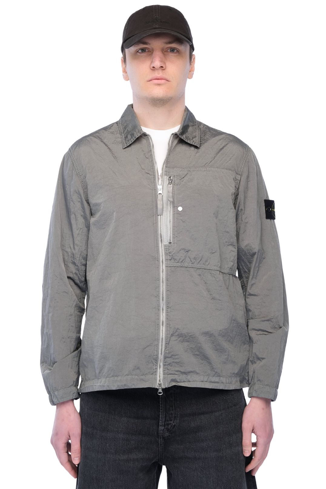 Сорочка на блискавці STONE ISLAND STm16079
