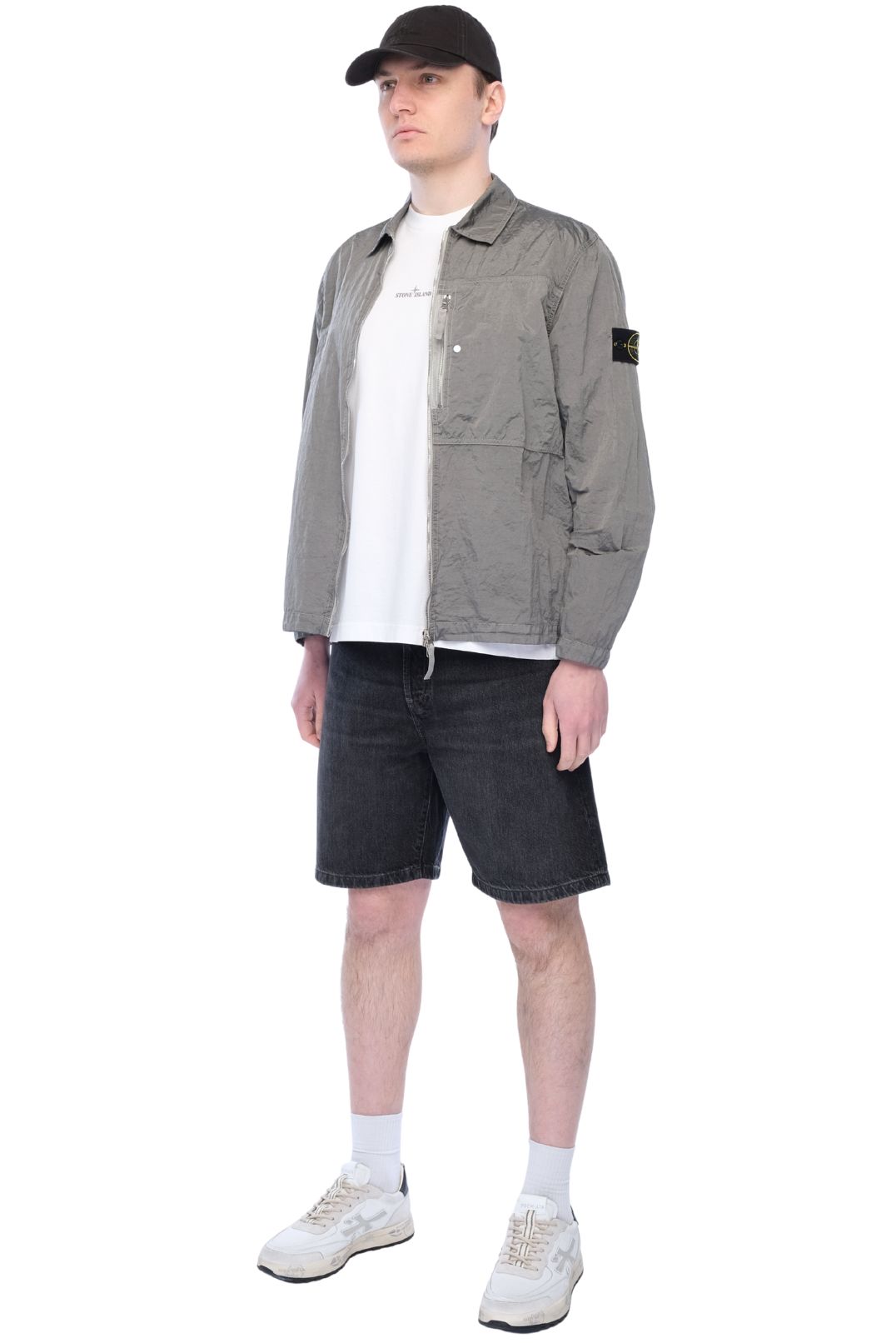 Сорочка на блискавці STONE ISLAND STm16079