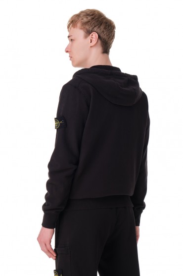 Худи на молнии со съемным патчем STONE ISLAND STm20029