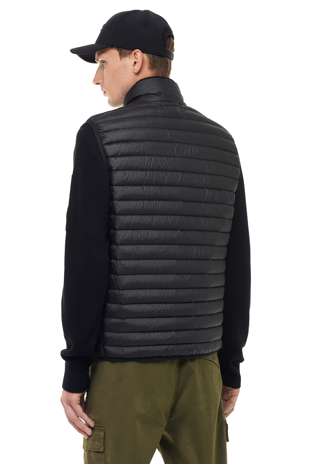 Стьобаний пуховий жилет STONE ISLAND STm23001