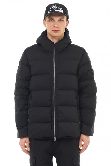 Купить оригинал Пуховик з капюшоном STm23005 от бренда STONE ISLAND Пуховик з капюшоном STONE ISLAND STm23005