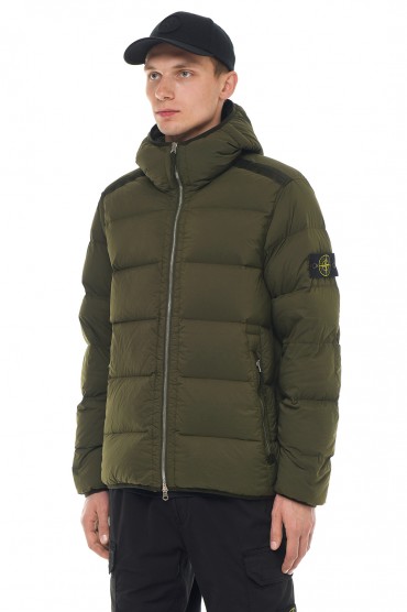 Пуховик з капюшоном STONE ISLAND STm23006