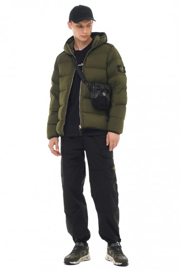 Пуховик з капюшоном STONE ISLAND STm23006