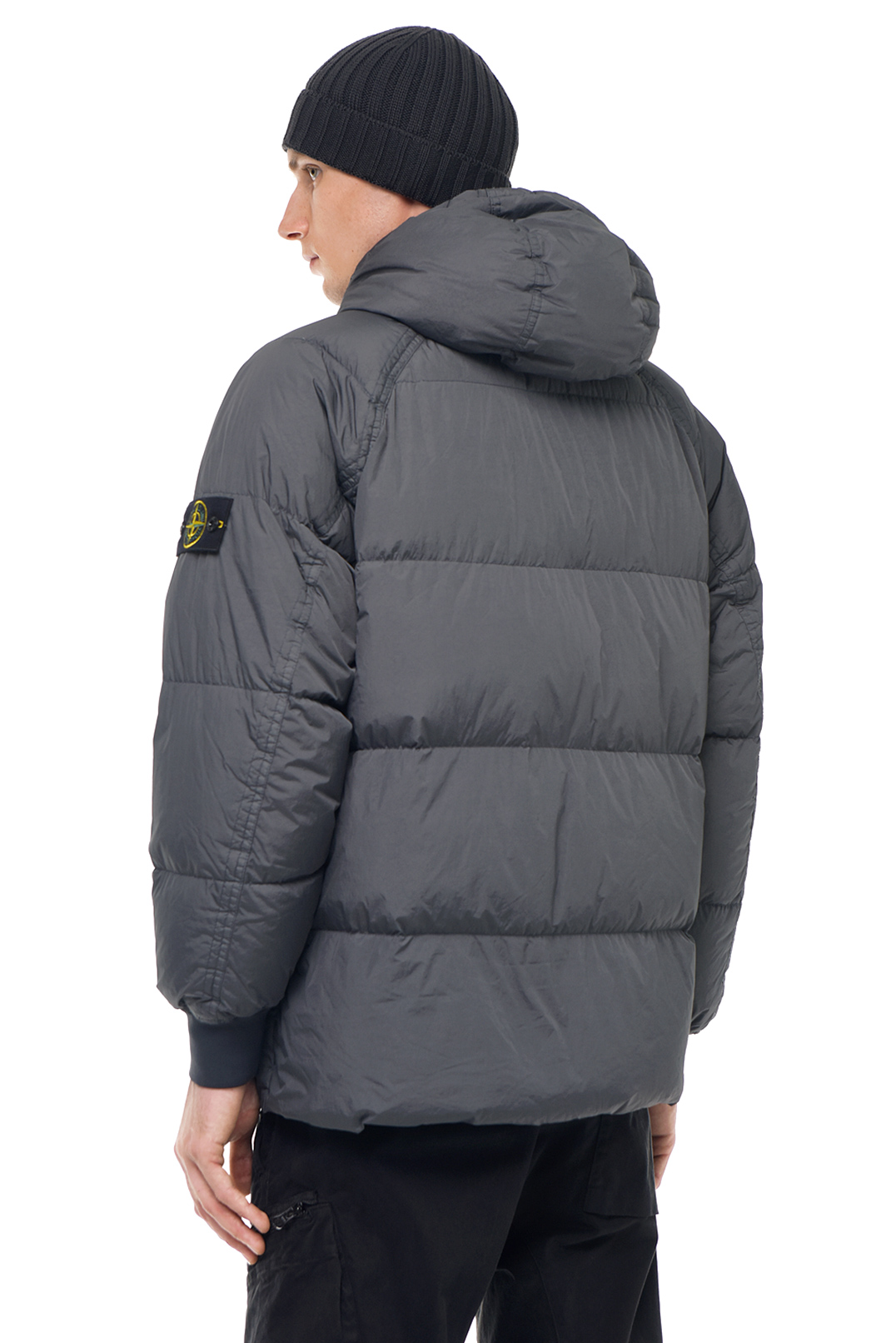 Пуховик з капюшоном STONE ISLAND STm23008