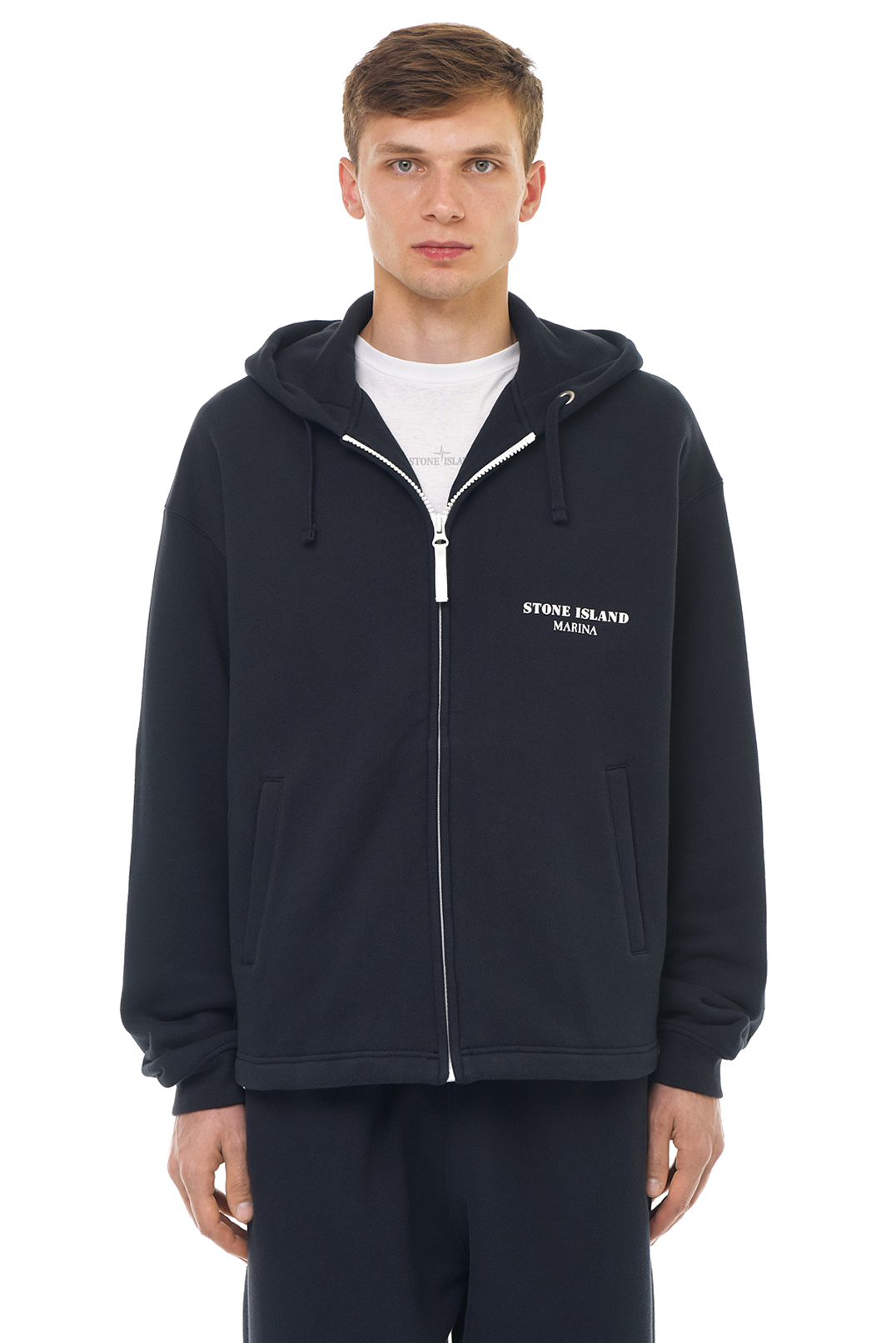 Худі oversize на блискавці STONE ISLAND STm23009