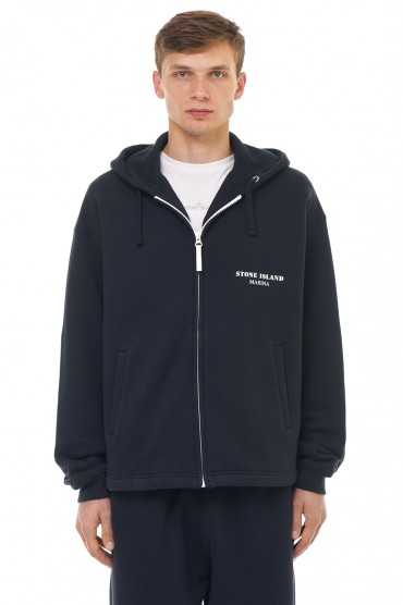 Худі oversize на блискавці STONE ISLAND STm23009