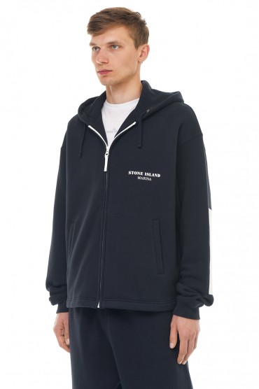 Худі oversize на блискавці STONE ISLAND STm23009