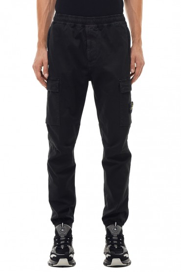 Брюки карго з еластичним поясом STONE ISLAND STm23022