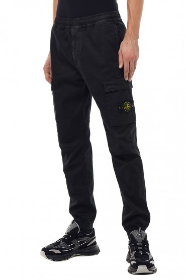 Брюки карго з еластичним поясом STONE ISLAND STm23022