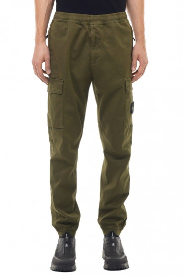 Брюки карго з еластичним поясом STONE ISLAND STm23024