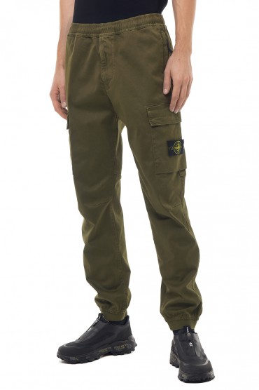Брюки карго з еластичним поясом STONE ISLAND STm23024