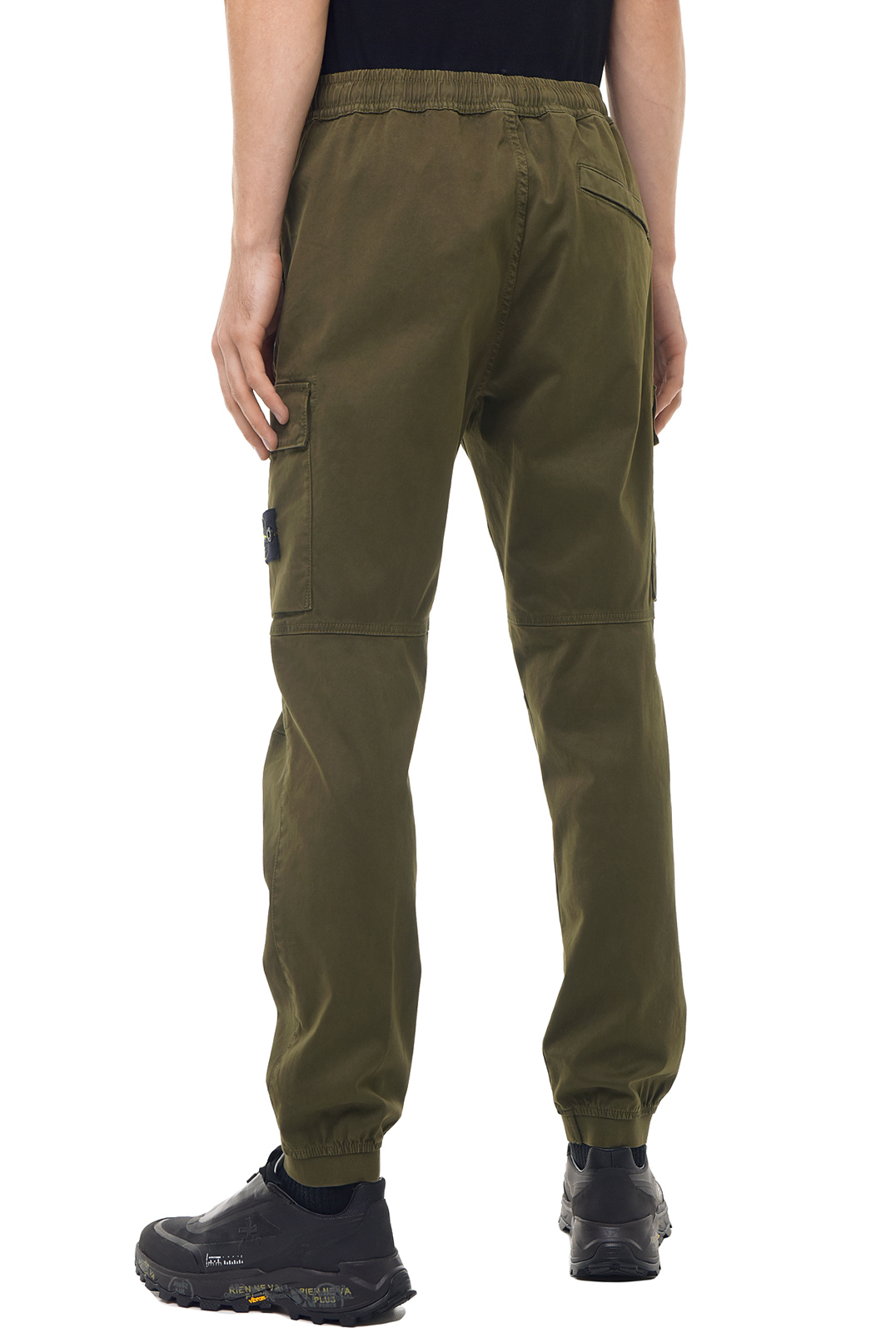 Брюки карго з еластичним поясом STONE ISLAND STm23024