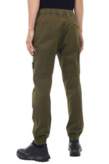Брюки карго з еластичним поясом STONE ISLAND STm23024