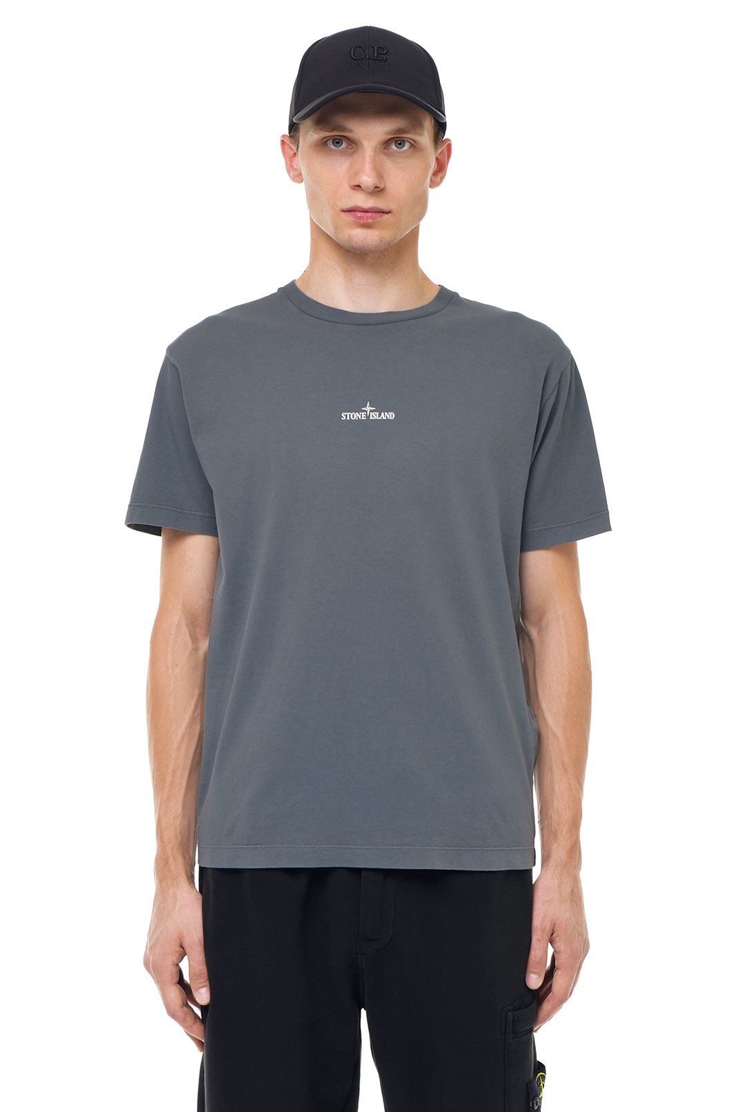 Футболка з логотипом STONE ISLAND STm23028