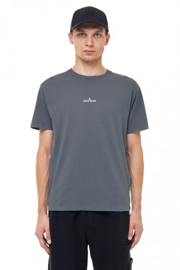 Футболка з логотипом STONE ISLAND STm23028