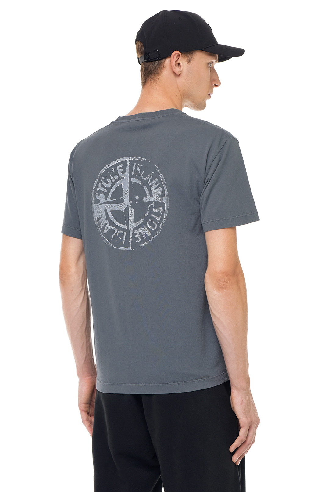 Футболка з логотипом STONE ISLAND STm23028