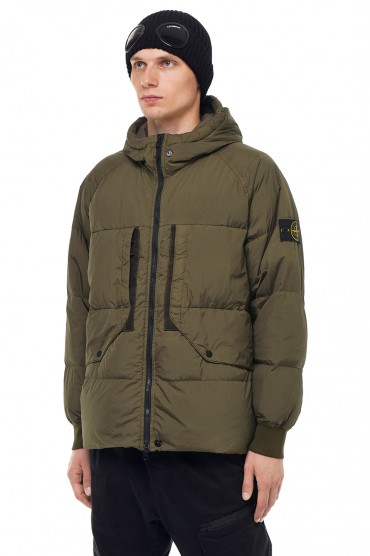 Пуховик з капюшоном STONE ISLAND STm23035