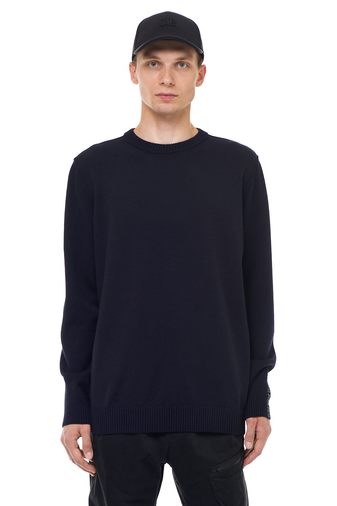 Светр з логотипом STONE ISLAND STm23036