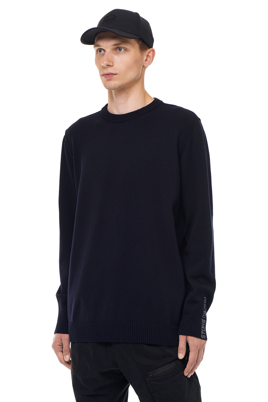 Светр з логотипом STONE ISLAND STm23036