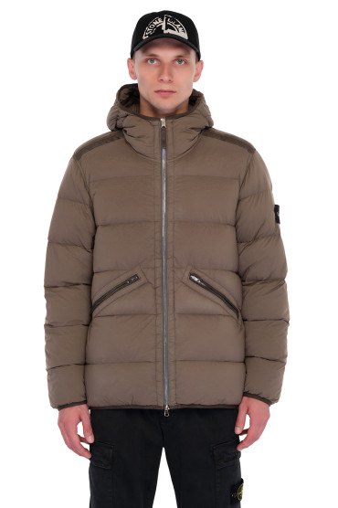 Пуховик з капюшоном STONE ISLAND STm24002