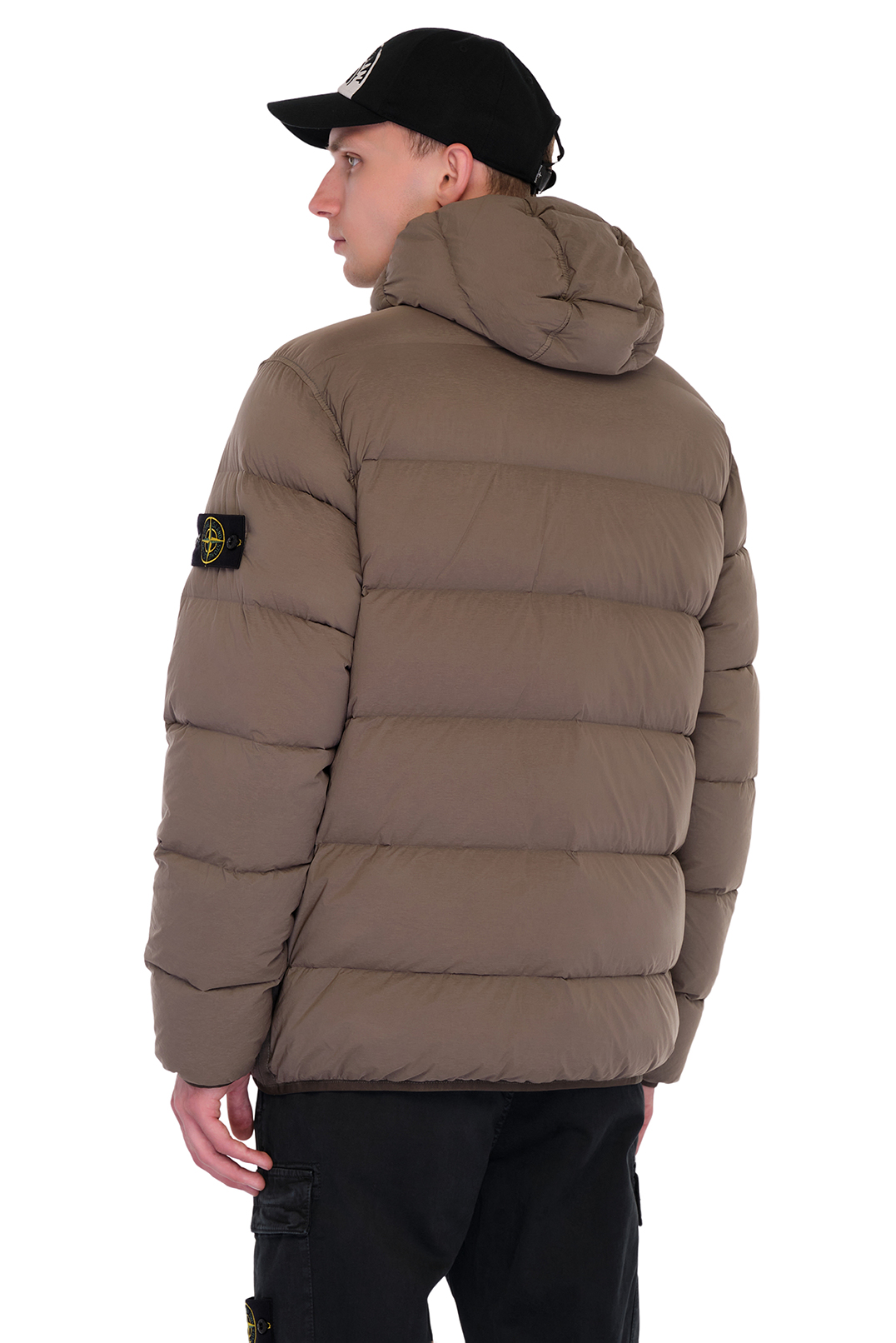 Пуховик з капюшоном STONE ISLAND STm24002