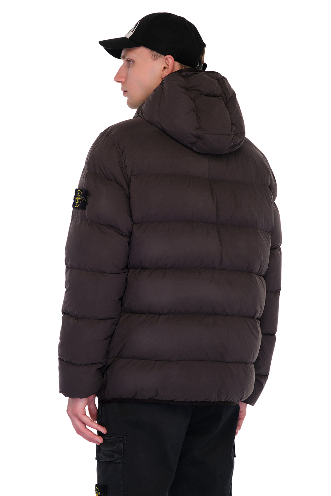 Пуховик з капюшоном STONE ISLAND STm24043