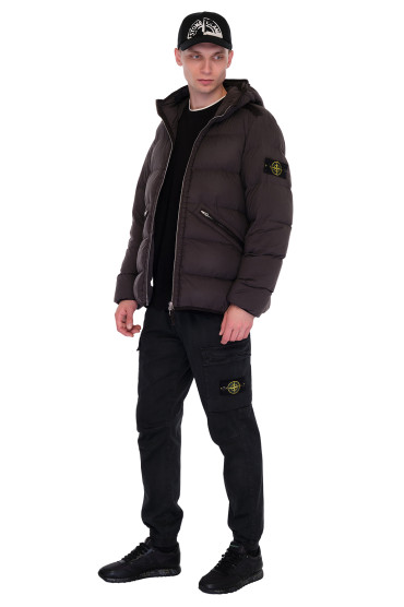 Пуховик з капюшоном STONE ISLAND STm24043