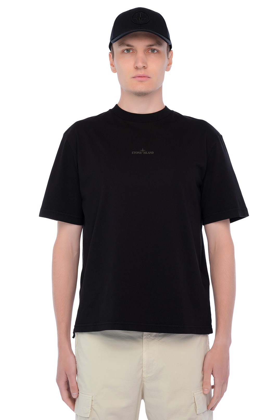 Футболка з принтом STONE ISLAND STm25008