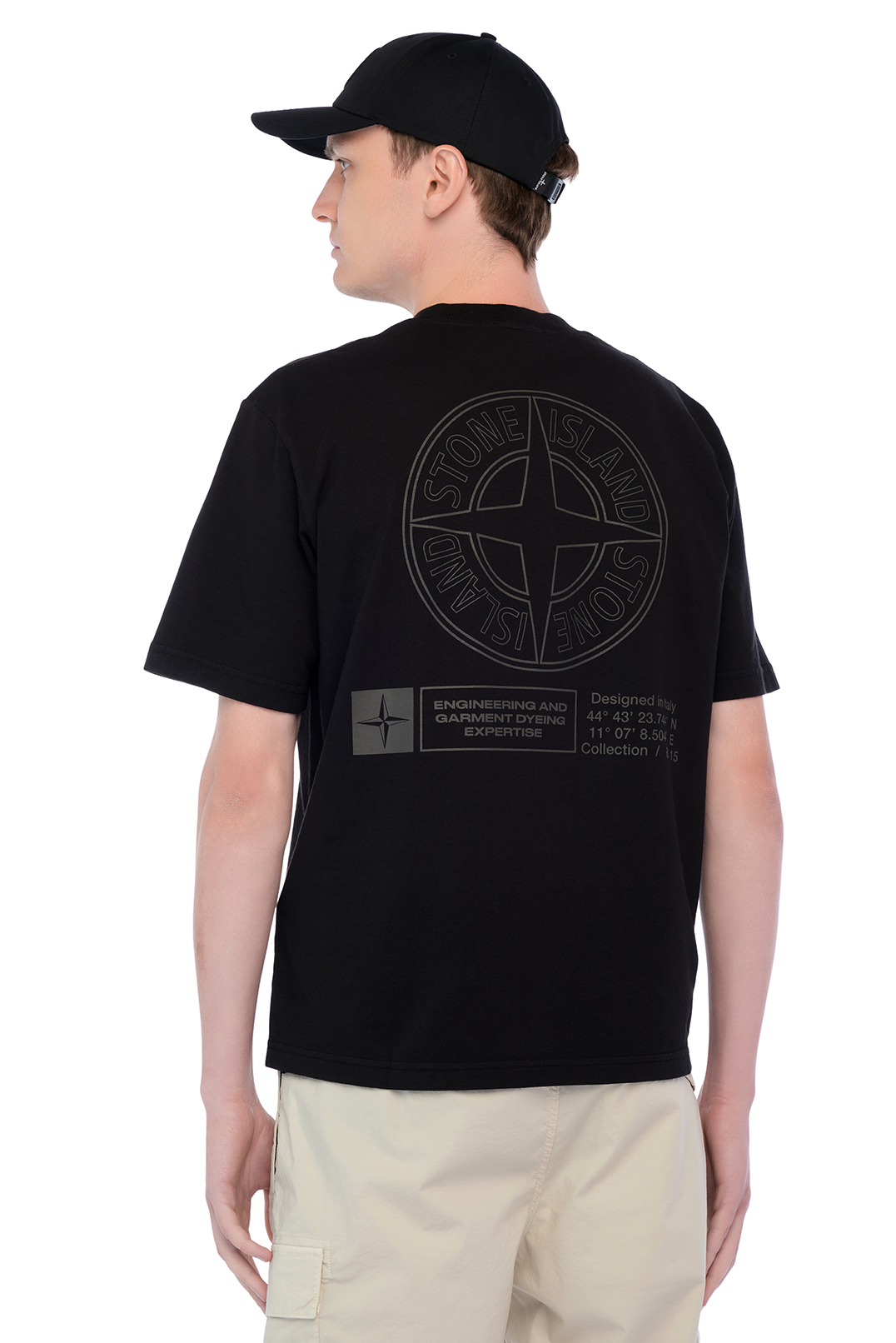 Футболка з принтом STONE ISLAND STm25008