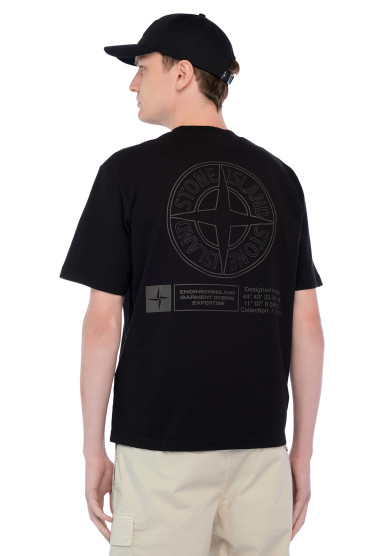Футболка з принтом STONE ISLAND STm25008