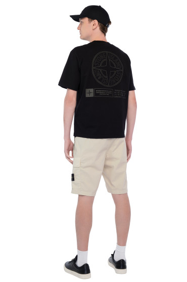 Футболка з принтом STONE ISLAND STm25008