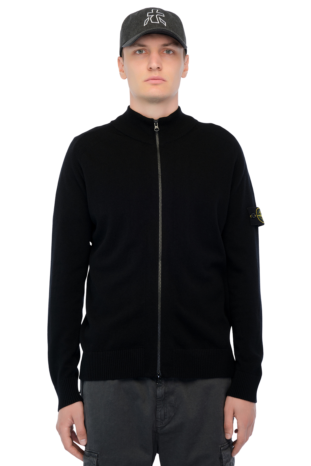 Кардиган на блискавці STONE ISLAND STm25024