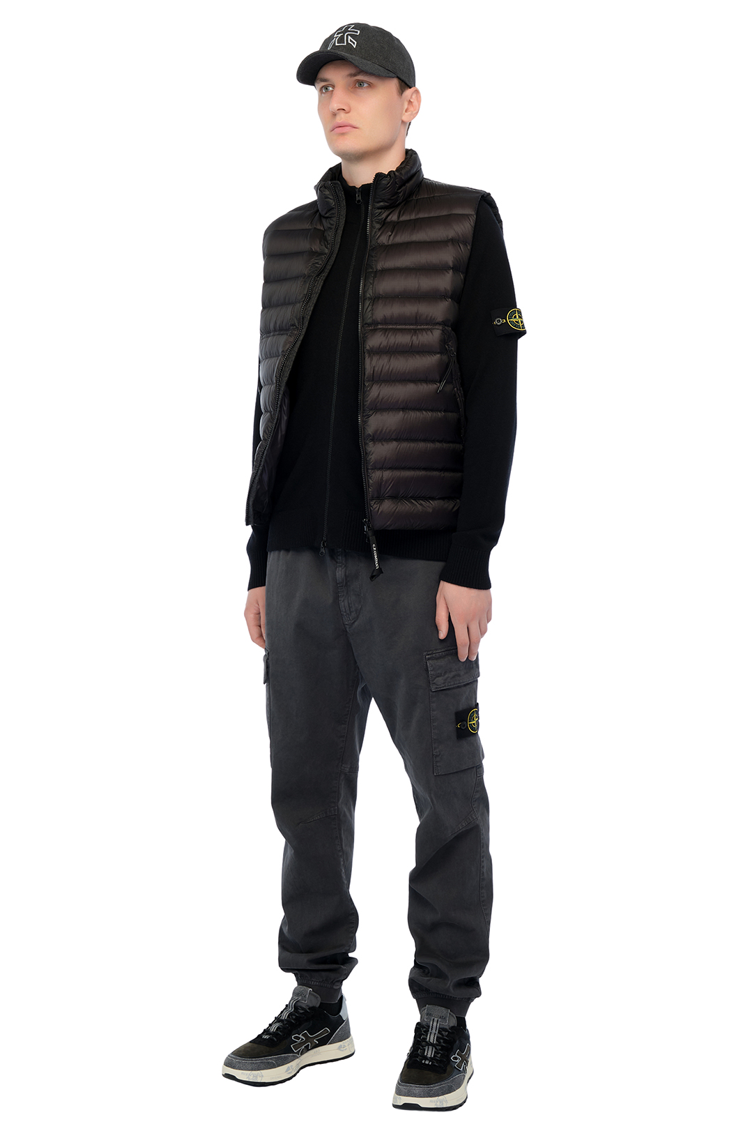 Кардиган на блискавці STONE ISLAND STm25024