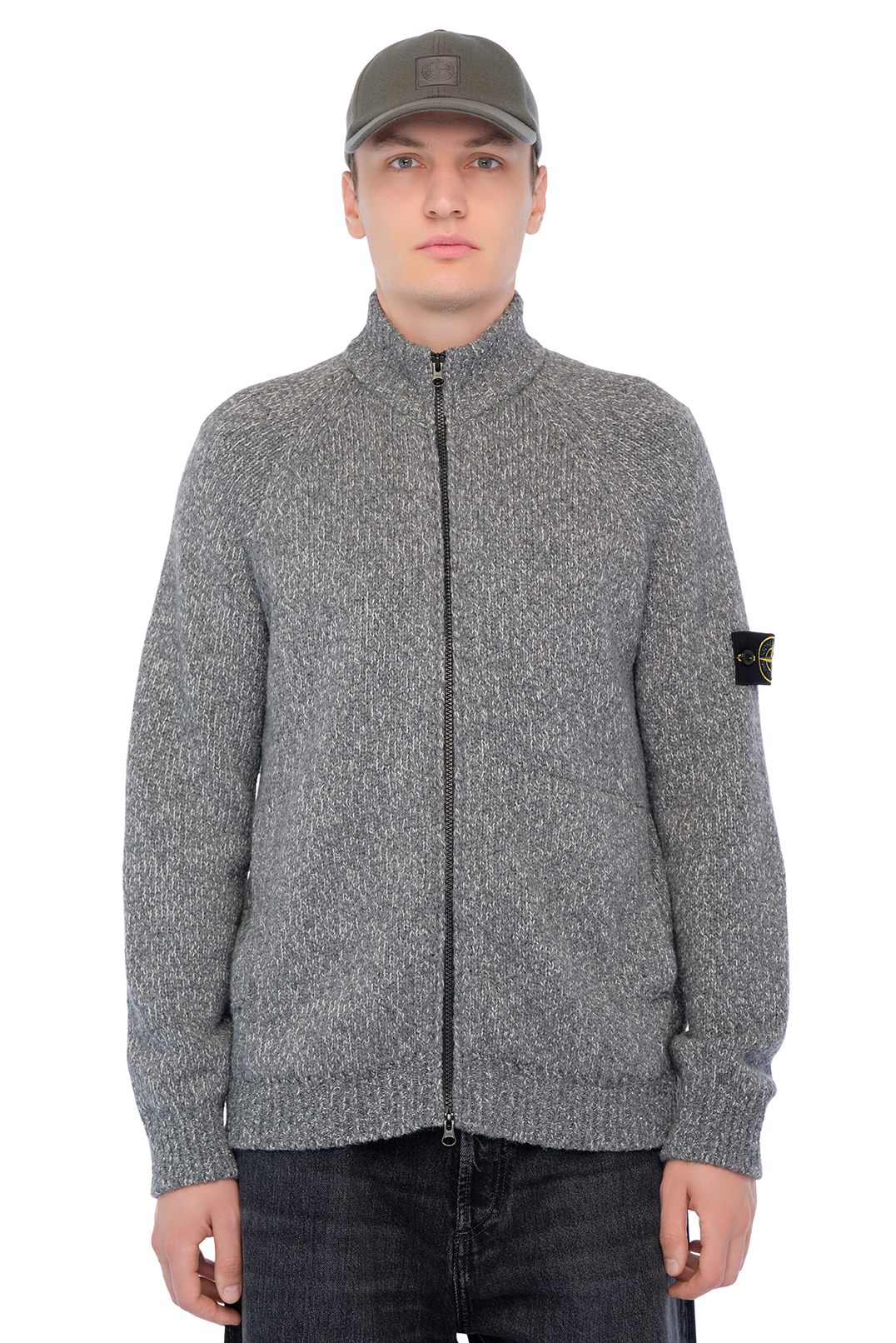 Кардиган на блискавці STONE ISLAND STm25025