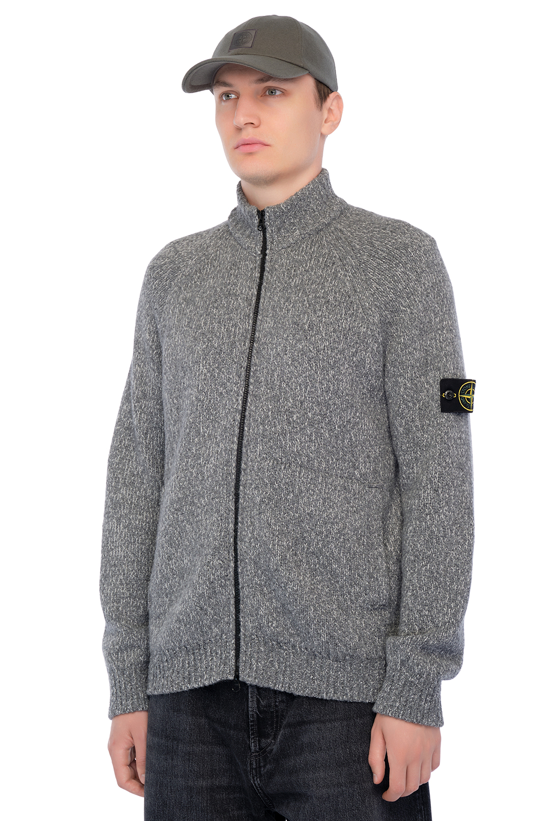 Кардиган на блискавці STONE ISLAND STm25025