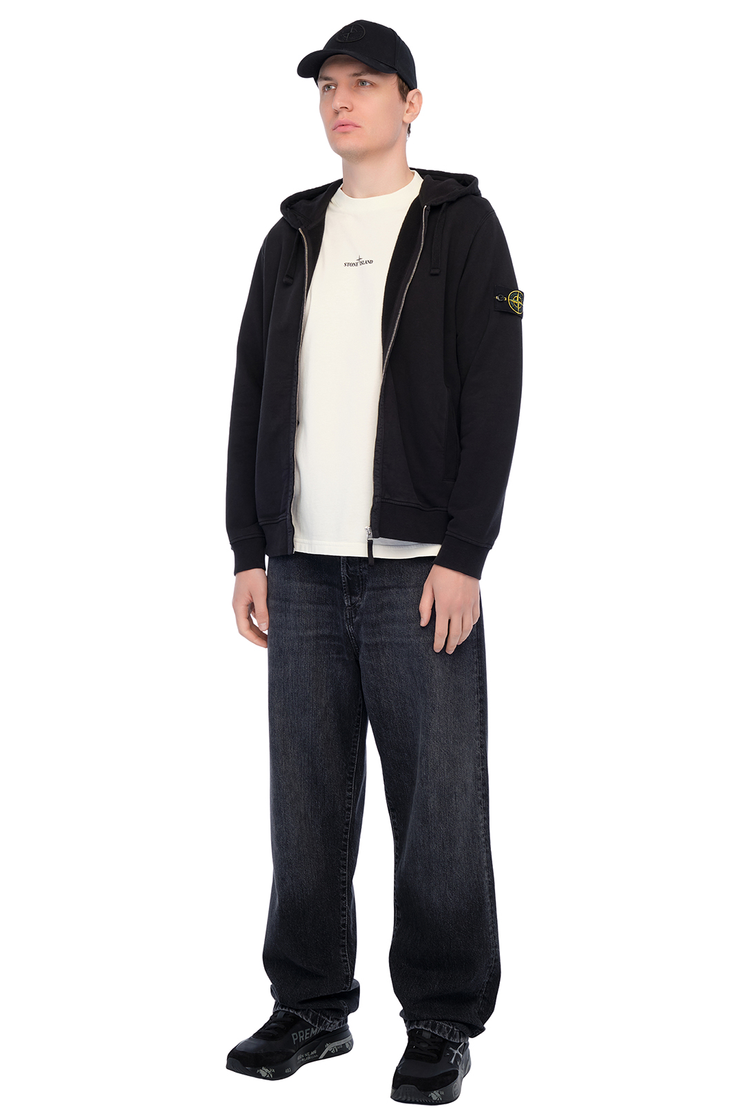 Худі на блискавці STONE ISLAND STm25034