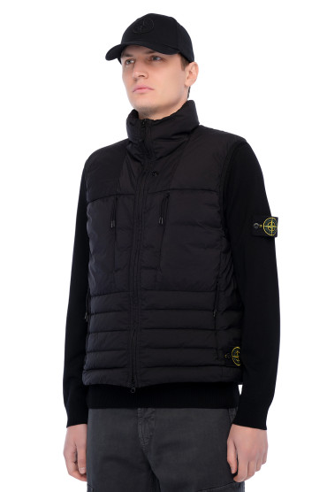 Купить оригинал Пуховий жилет STm25039 от бренда STONE ISLAND Пуховий жилет STONE ISLAND STm25039