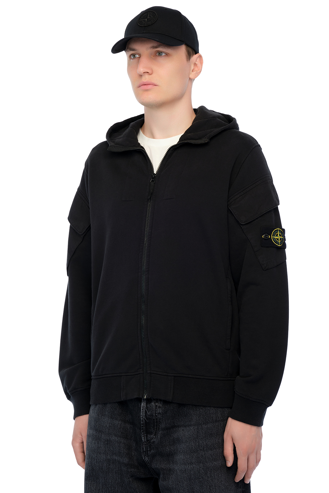 Худі на блискавці STONE ISLAND STm25052