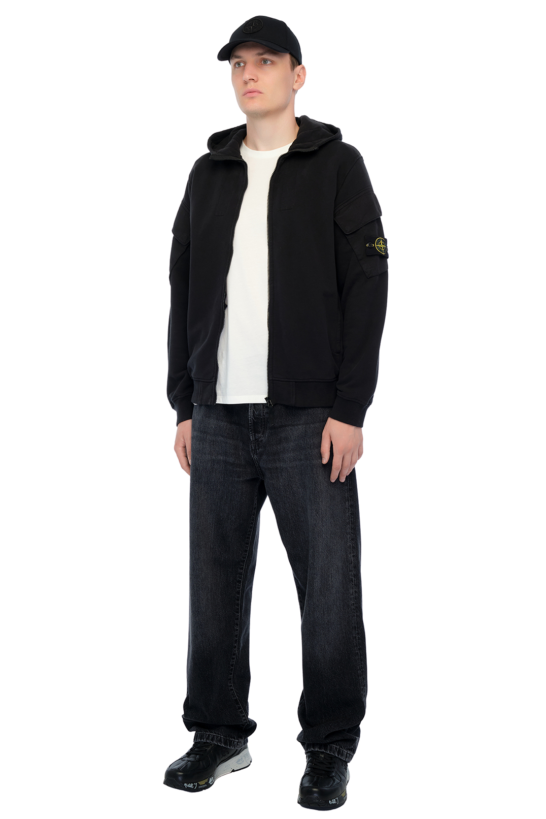 Худі на блискавці STONE ISLAND STm25052