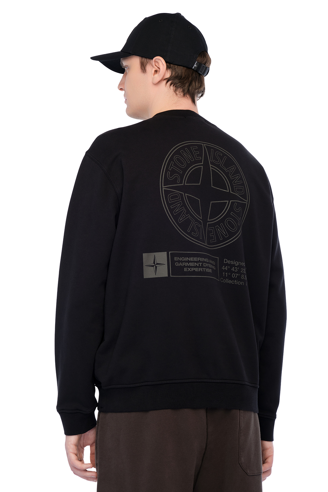 Світшот з принтом STONE ISLAND STm25066