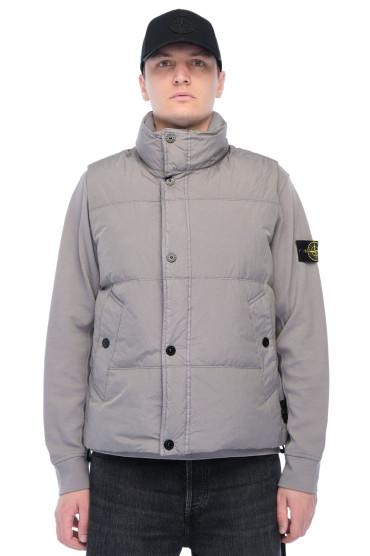 Купить оригинал Пуховий жилет STm26045 от бренда STONE ISLAND Пуховий жилет STONE ISLAND STm26045