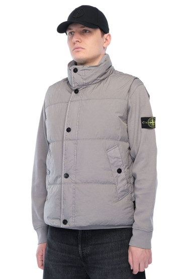 Купить оригинал Пуховий жилет STm26045 от бренда STONE ISLAND Пуховий жилет STONE ISLAND STm26045