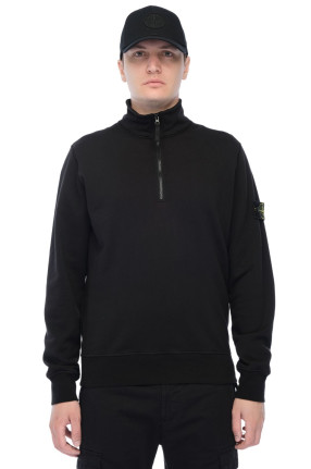 STONE ISLAND Світшот на блискавці