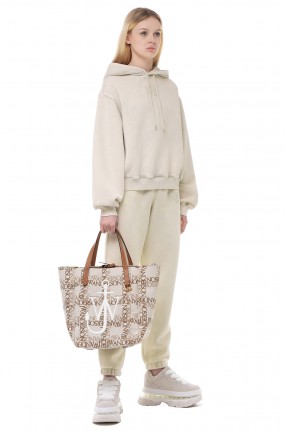 ALEXANDER WANG Худі oversize з логотипом