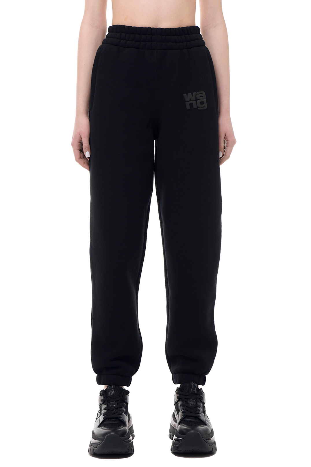Брюки джогери з логотипом ALEXANDER WANG TAW13008