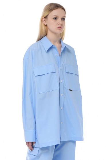 Сорочка oversize ALEXANDER WANG TAW13014