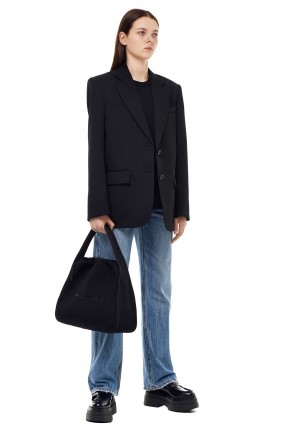 ALEXANDER WANG Футболка oversize з логотипом
