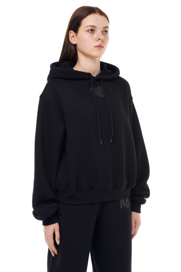 Худі oversize з логотипом ALEXANDER WANG TAWp23004