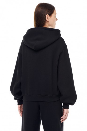 Худі oversize з логотипом ALEXANDER WANG TAWp23004