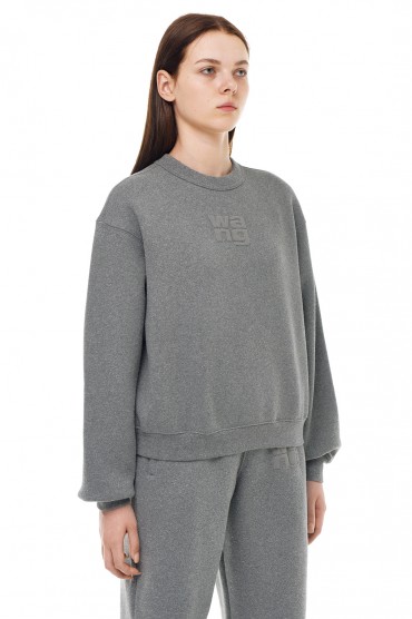 Світшот oversize з логотипом ALEXANDER WANG TAWp23008